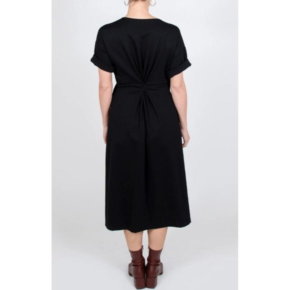 Paridaez Women's Heron 4 In 1 Wrap Dress Black Size M $298 - Picture 3 of 7